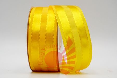 Matte & Glossy Woven Ribbon_yellow